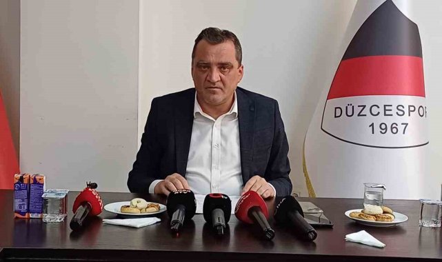 Düzcespor Kayyum Başkanı Kaltu: "Düştük ama çıkacağız"