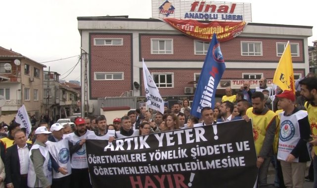 Eğitim sendikalarından okul müdürünün öldürülmesine tepki