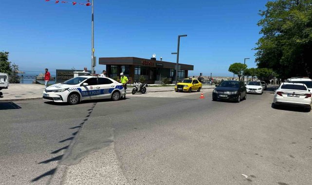 Ehliyetsiz sürücüye 24 bin lira ceza kesildi