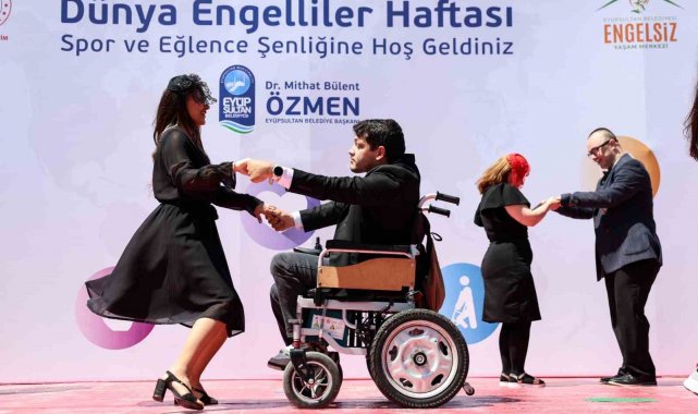 Engelliler Haftası'nda spor ve eğlence dolu şenlik