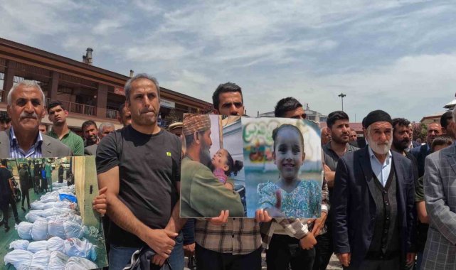 Erciş'te İsrail'in katliamları protesto edildi