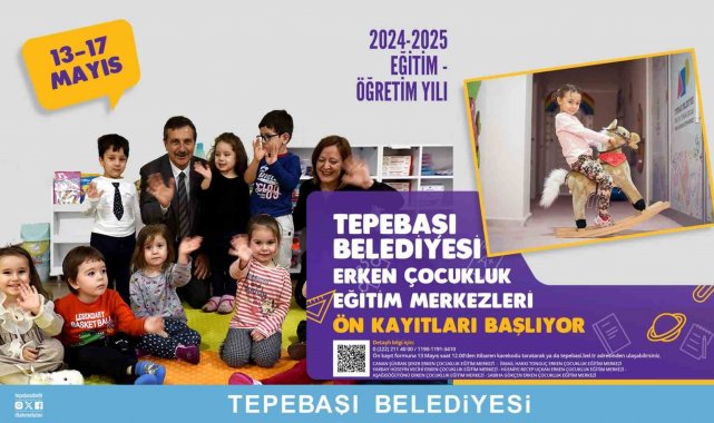 Erken çocukluk eğitim merkezleri ön kayıtları başlıyor