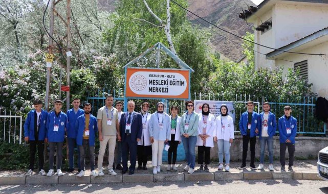 Erzurum'dan Avrupa'ya staj için gidiyorlar