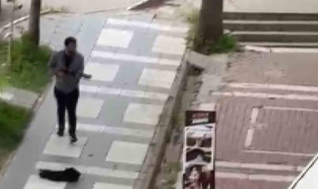 Eski sevgilinin tüfekle saldırısı kamerada: 2 ağır yaralı