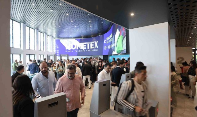 Ev tekstili sektörü HOMETEX Ev Tekstili Fuarı'nda bir araya geldi