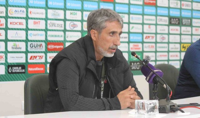 Giresunspor - Ümraniyespor maçının ardından