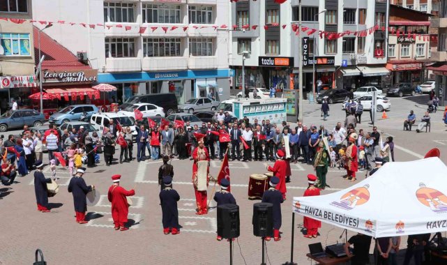 Havza'da festival mehterli festival yürüyüşü ile başladı