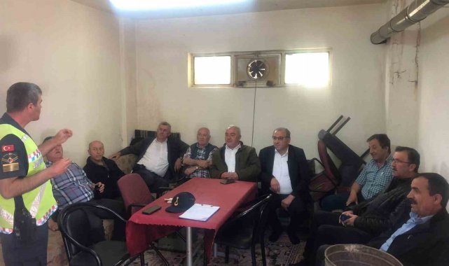 Her gün kilometrelerce yol kateden şoförler bilgilendirildi