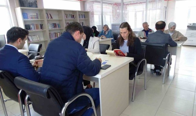 Hisarcık'ta "Okuma Saati" uygulaması