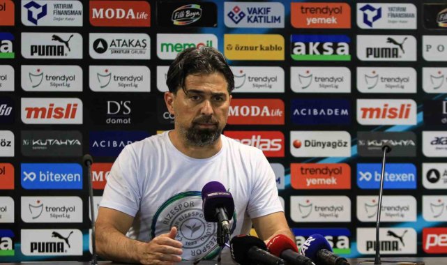 İlhan Palut: "Bugün Hatayspor daha hazır bir görüntü verdi"