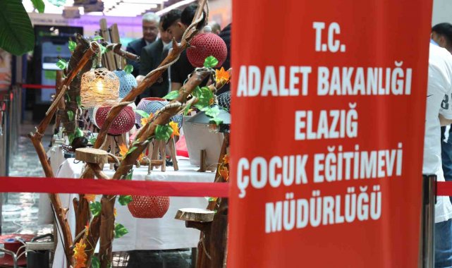 İnfaz koruma memurları öğretti, hükümlü çocuklar sanat eseri üretti