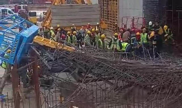 İşçi Bayramı'nda çalışırken demirlerin altında kaldılar: 3 yaralı