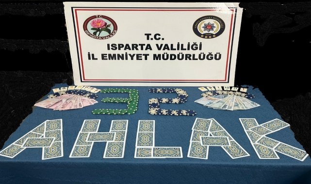 Isparta'da kumar operasyonu: 5 kişiye 32 bin 125 TL para cezası
