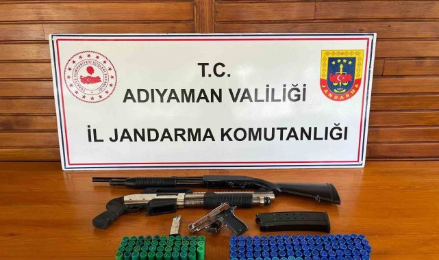 Jandarma silah ele geçirdi