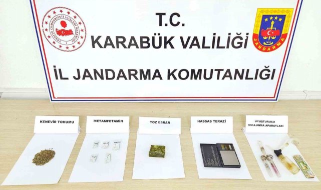 Jandarrmadan uyuşturucu operasyonu