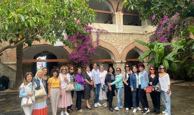 Kadın girişimciler Kuşadası'na hayran kaldı