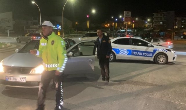 Karaman'da cip ile otomobil çarpıştı: 1 yaralı