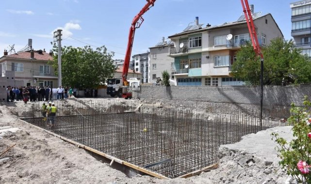 Karapınar'da aile sağlığı merkezinin temeli atıldı