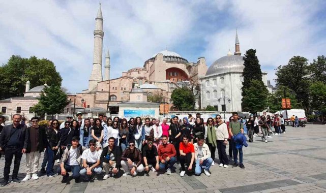 Karapınar'da lise öğrencilerine İstanbul gezisi