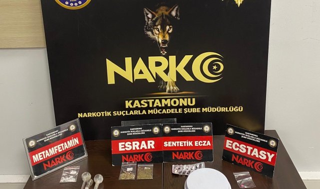 Kastamonu polisi uyuşturucuya geçit vermiyor