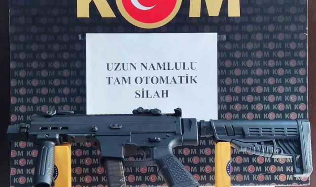 Kastamonu'da tam otomatik silah ele geçirildi: 1 gözaltı