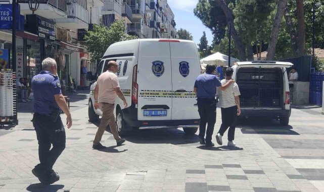 Kavgada silahtan çıkan mermi Askerlik Şubesi'nin duvarına saplandı