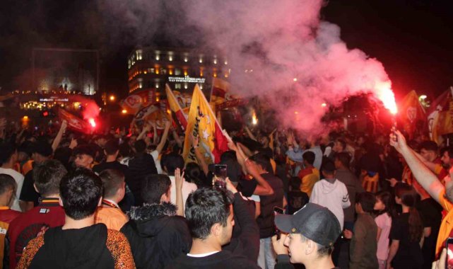 Kayseri'de Galatasaray coşkusu