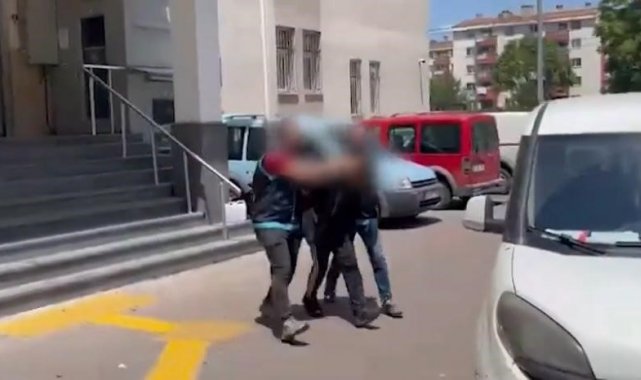Kayseri'de kesinleşmiş 14 yıl hapis cezası bulunan hırsız yakalandı