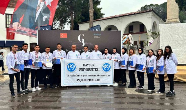 KAYÜ Aşçılık Programı öğrencilerinden büyük başarı