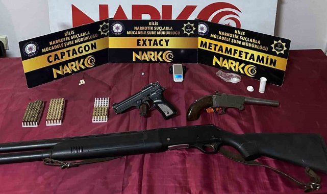 Kilis'te uyuşturucu operasyonu: 4 şüpheli tutuklandı