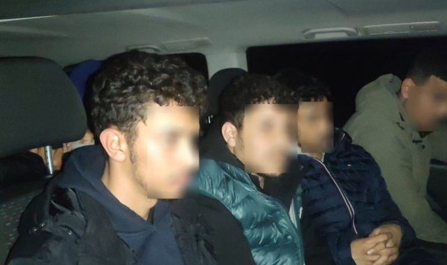 Kırklareli'nde 51 kaçak göçmen yakalandı