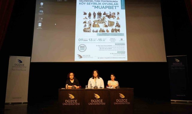 Köy seyirlik oyunlar konulu panel ve belgesel film gösterimi yapıldı