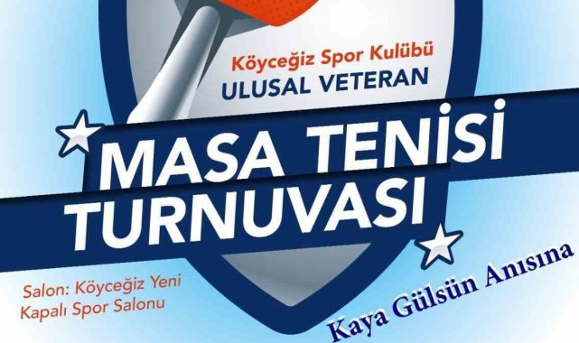 Köyceğiz'de Masa Tenisi Turnuvası başlıyor