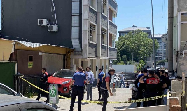 Küçükçekmece'de otele el bombası atan saldırgan kamerada