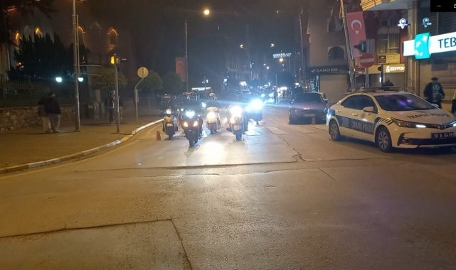 Kuryeler 'Ata Emre' için kornalarını çaldı