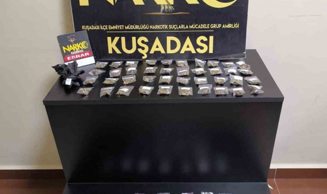 Kuşadası'nda narkotik operasyonu