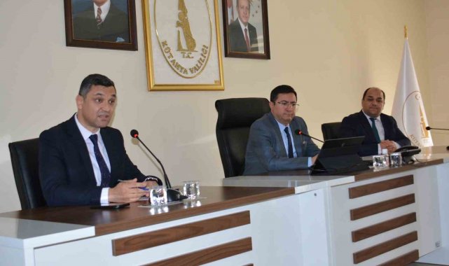 Kütahya'da 2025, 2026 ve 2027 yılları bitkisel üretiminin planlaması çalışmaları