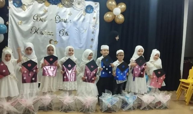 Malhun Hatun Kur'an Kursu'nda yıl sonu kapanış programı düzenlendi
