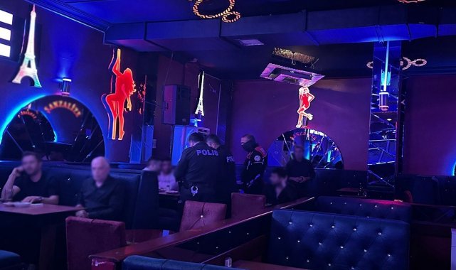 Manisa'da eğlence mekanlarına polis denetimi