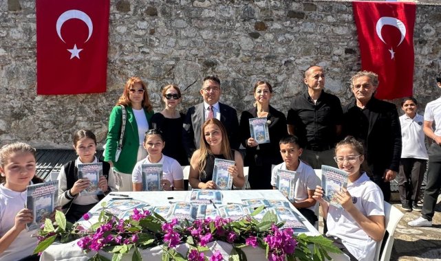 Marmarisli öğrenciler 'Muğla'nın antik incileri 'kitabını yazdı