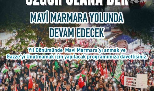 Mavi Marmara şehitleri Millet Bahçesi'nde anılacak