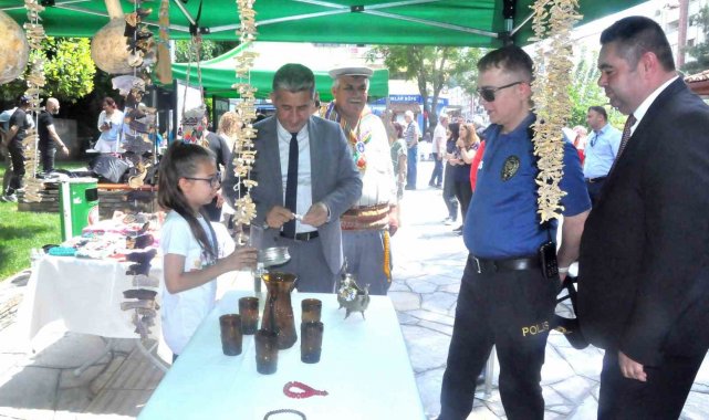 Menteşe Cumhuriyet Ortaokulu'nun "Dersimiz Muğla" projesi sergilendi
