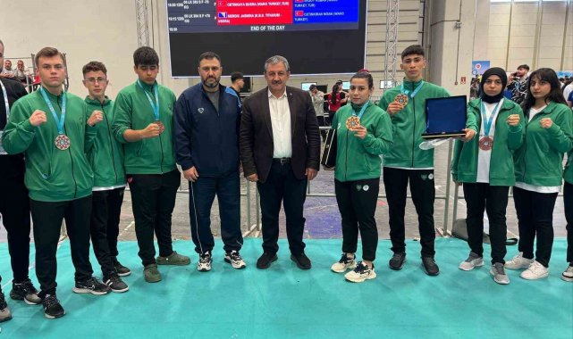 Meram, Dünya Şampiyonası'nda 6 madalya kazandı
