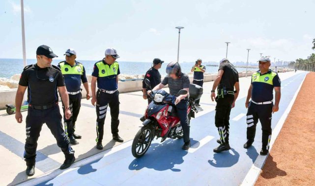 Mersin'de kurallara uymayan sürücülere geçit yok