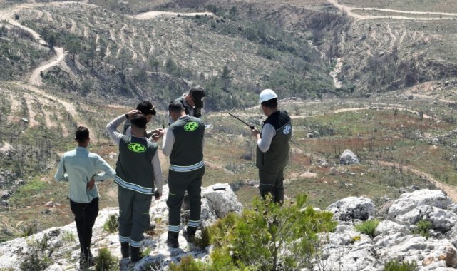 Mersin'de yangın tatbikatı işbaşı eğitimleri tamamlandı