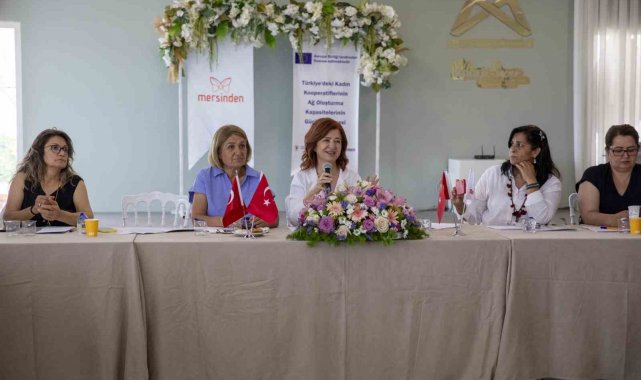 Mersin'deki kadın kooperatifleri bir araya geldi