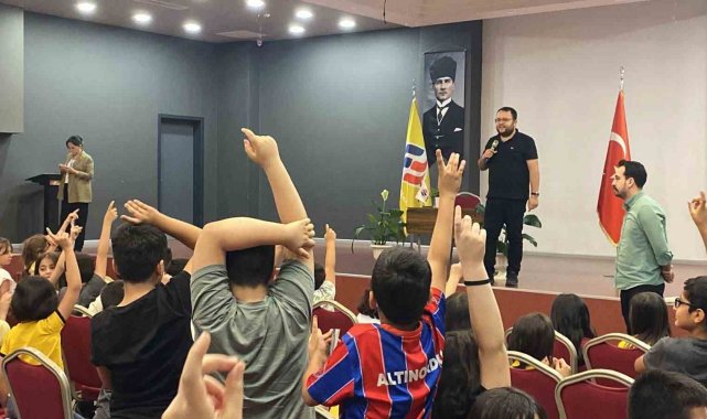 Minik Finalliler Mert Arık ile buluştu