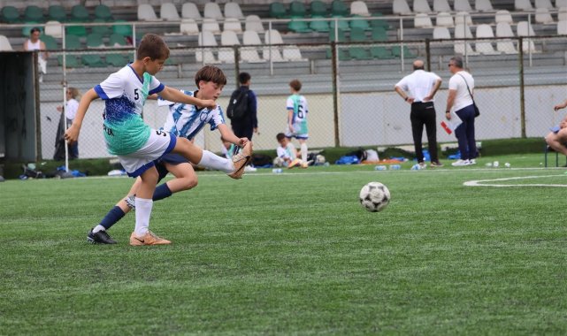 Minik futbolcular Aydın'da mücadele edecek