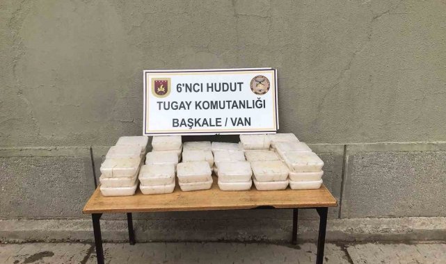 MSB: "Van hudut hattında 48 kilo 234 gram uyuşturucu madde ele geçirildi"