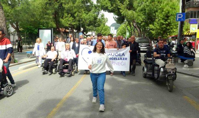 Muğla'da Engelliler Haftası kutlamaları yürüyüş ile başladı